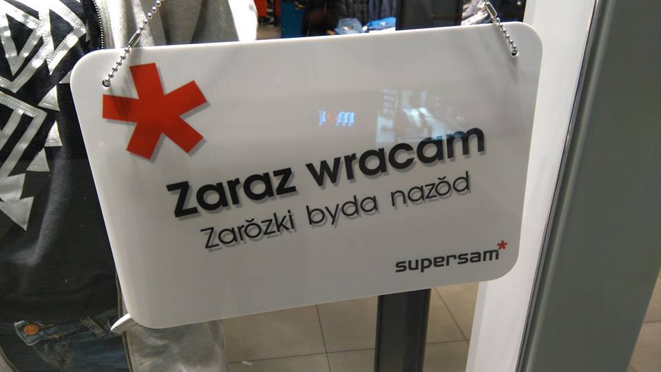 Supersam Katowice - śląskie zawieszki w sklepach